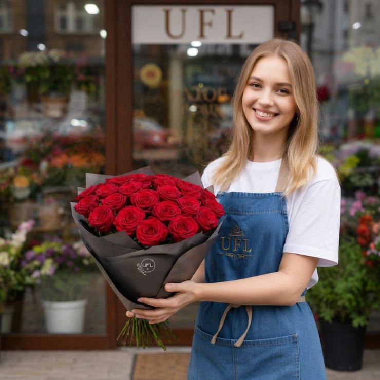 51 red roses – доставка цветов в Bern