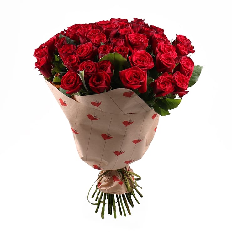 51 roses 60 cm – flower delivery in Ilovaysk