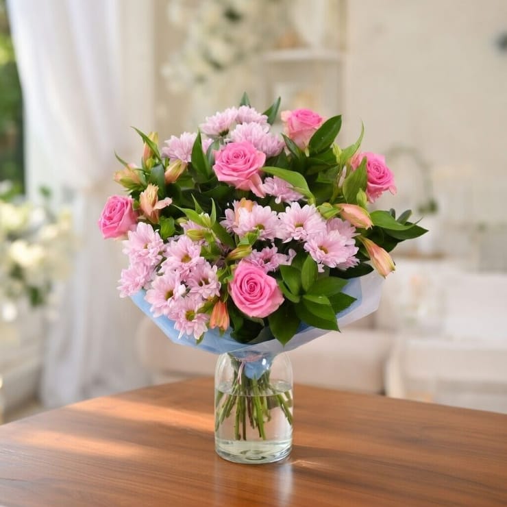 Букет цветов Прелесть – доставка цветов в Йогева