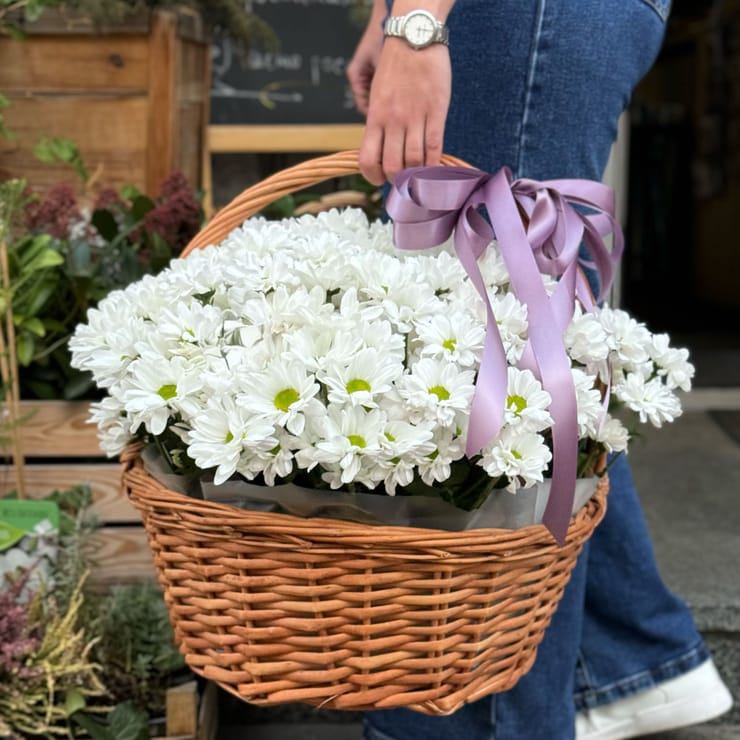 Field of camomiles 25pcs – flower delivery in Nha Trang