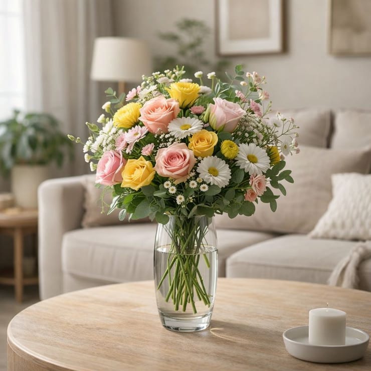 Ваза Flora – доставка квітів у Новоніколаевка