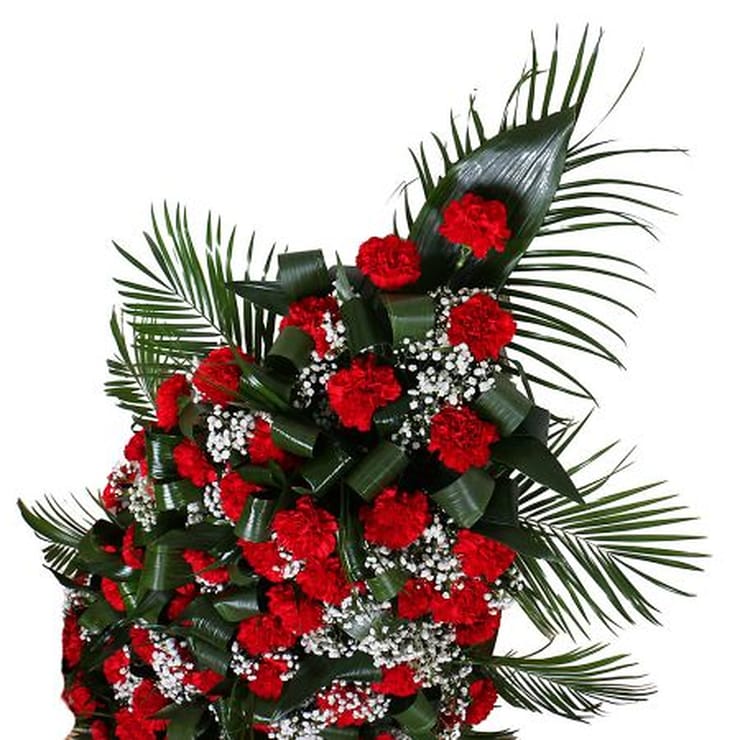 Funeral arrangement 1 – flower delivery in Siena