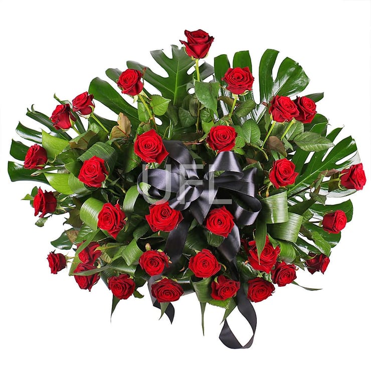 Траурная композиция 4 – доставка цветов в Красные Окны  
