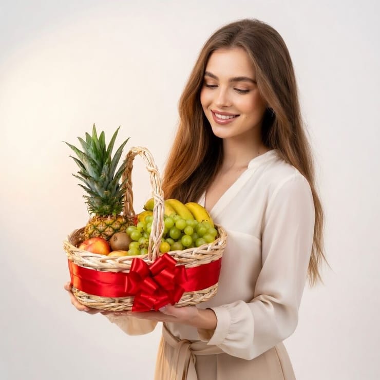 Кошик з фруктами  – доставка квітів у Гардена