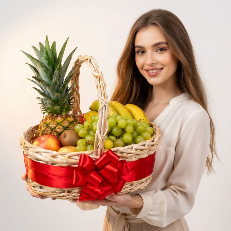 Кошик з фруктами  – доставка квітів у Гардена