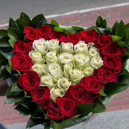 Heart with roses, Kolomyja