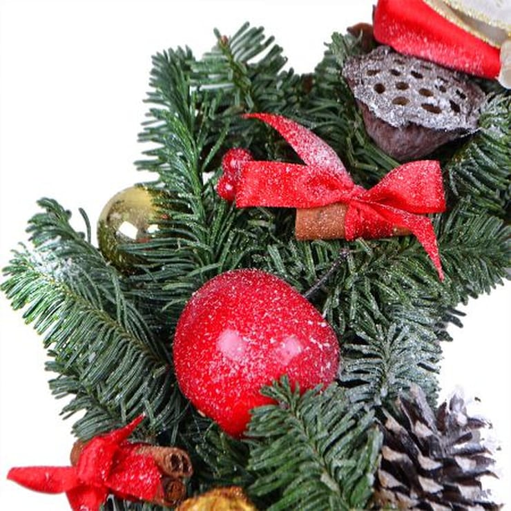 Christmas wreath, Kyiv