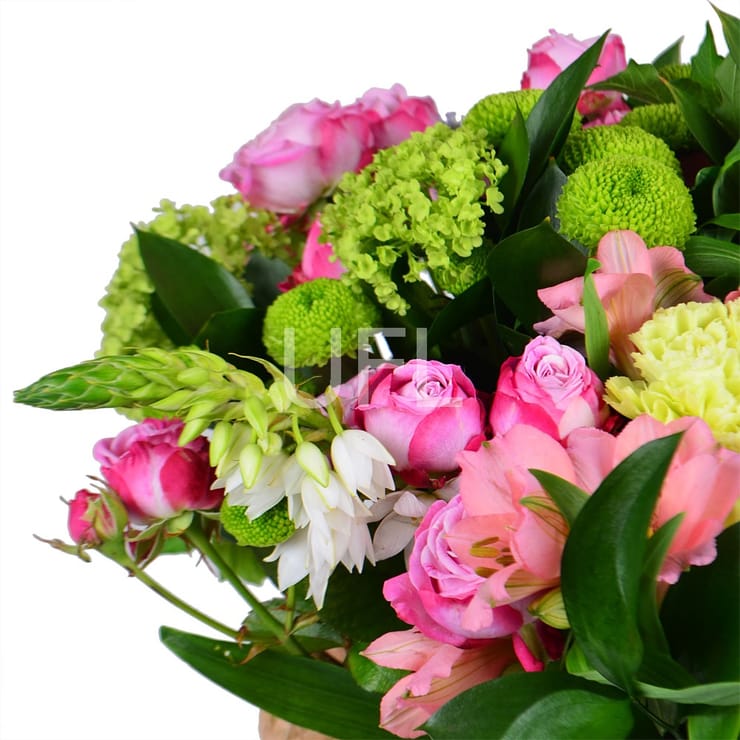 Букет квітів Свіжий – доставка квітів у Олевськ