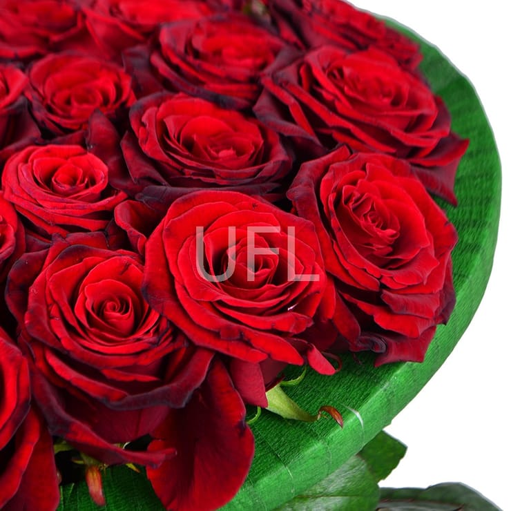 Букет серце – доставка квітів у Дублін