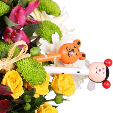 Bouquet on the Day of knowledge – flower delivery in Novopokrovka