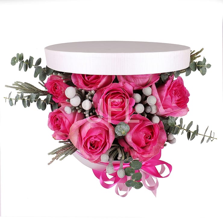 Квіткова композиція Рожевий вечір – доставка квітів у Шепетівка