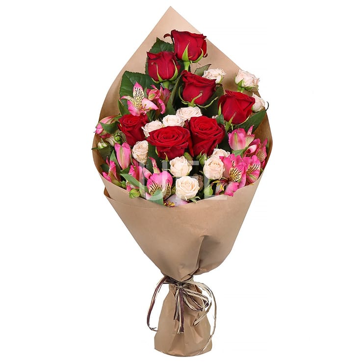 Букет квітів Ніжна мелодія – доставка квітів у Дублін