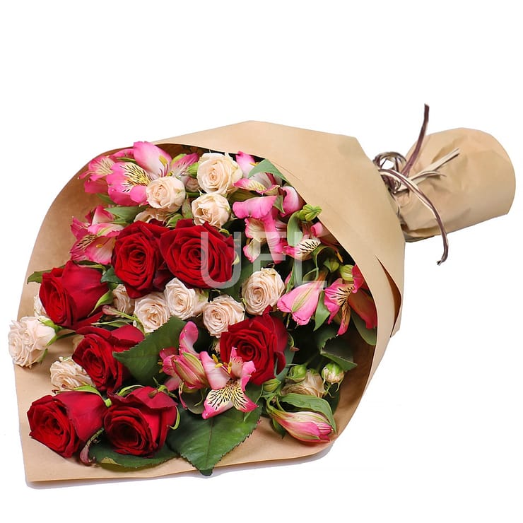 Букет квітів Ніжна мелодія – доставка квітів у Дублін