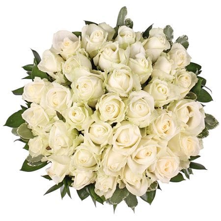 Light cream – flower delivery in Volnyansk