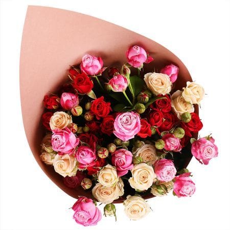 Букет квітів Сапфіровa ніжність – доставка квітів у Малин