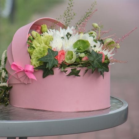 For a newborn girl – flower delivery in Novopokrovka