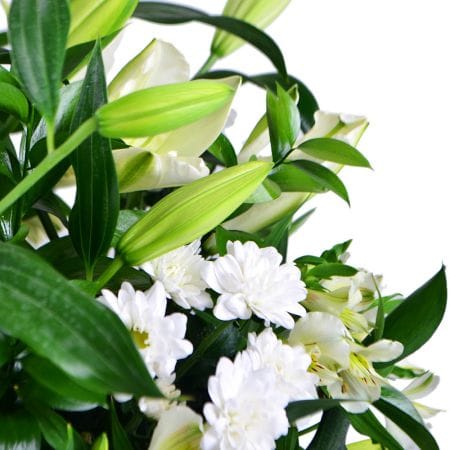 Траурная корзина  – доставка цветов в Красные Окны  