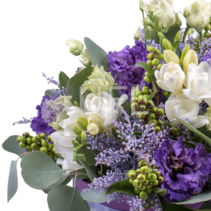 Букет квітів Чорнична ніч – доставка квітів у Южний