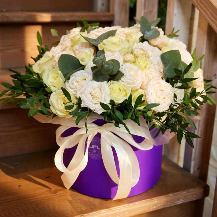 Букет цветов Легкость облака – доставка цветов в Токио