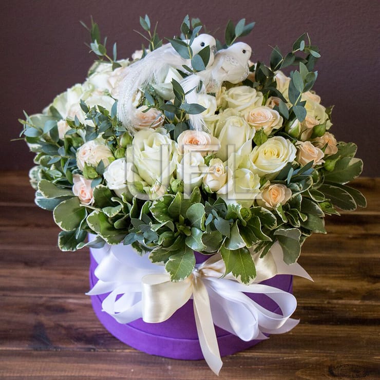 Букет цветов Легкость облака – доставка цветов в Черневцы