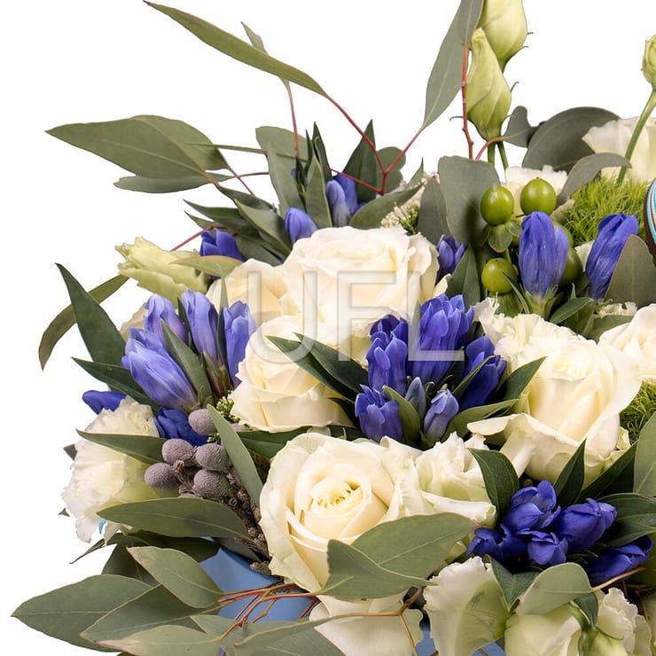 On the birthday boy – flower delivery in Novopokrovka