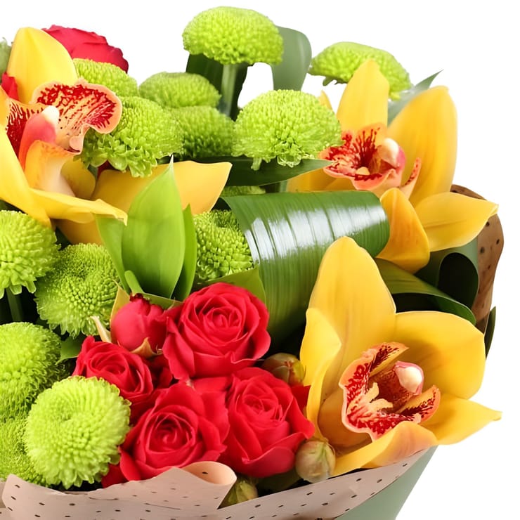 Букет квітів Самба – доставка квітів у Южний