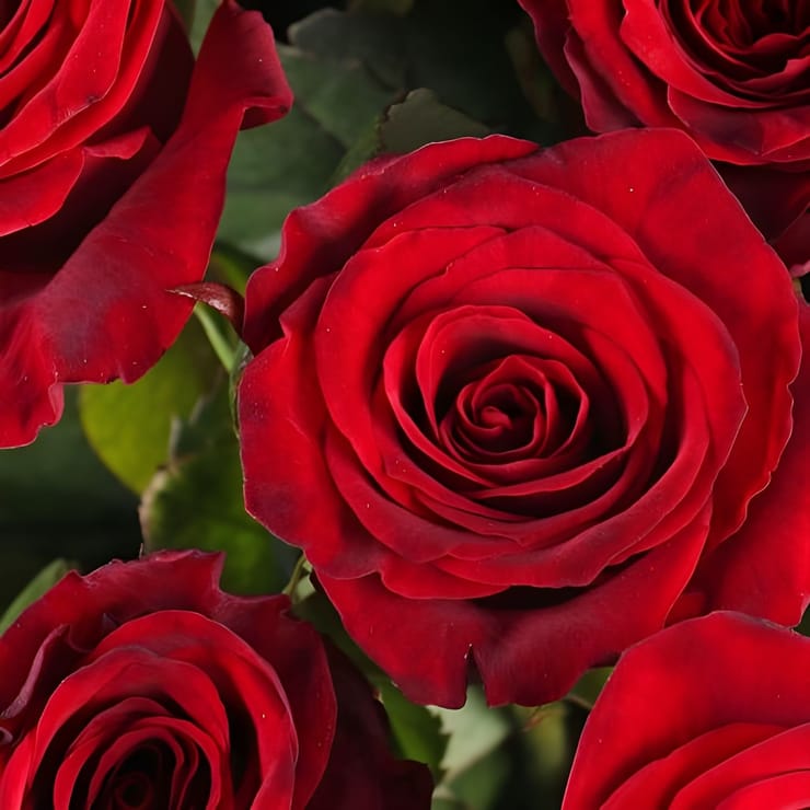 Букет квітів 15 червоних троянд – доставка квітів у Дублін