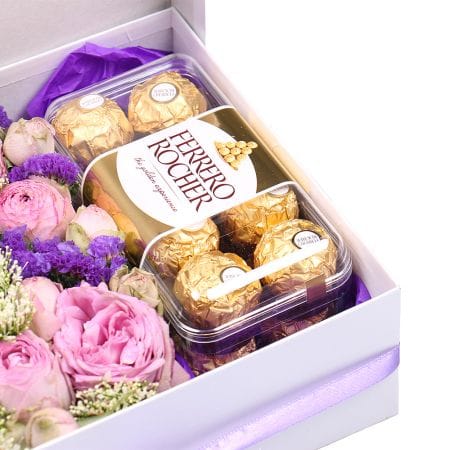 Букет цветов Счастливая пара – доставка цветов в Мурованые Куриловцы