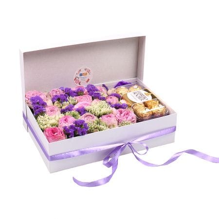 Букет цветов Счастливая пара – доставка цветов в Мурованые Куриловцы