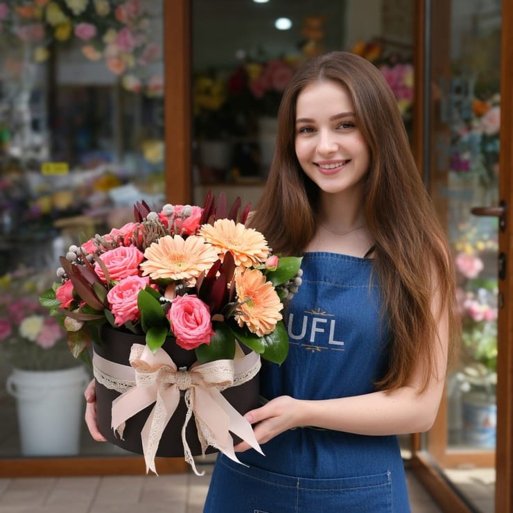 Elegant dance – flower delivery in Innset