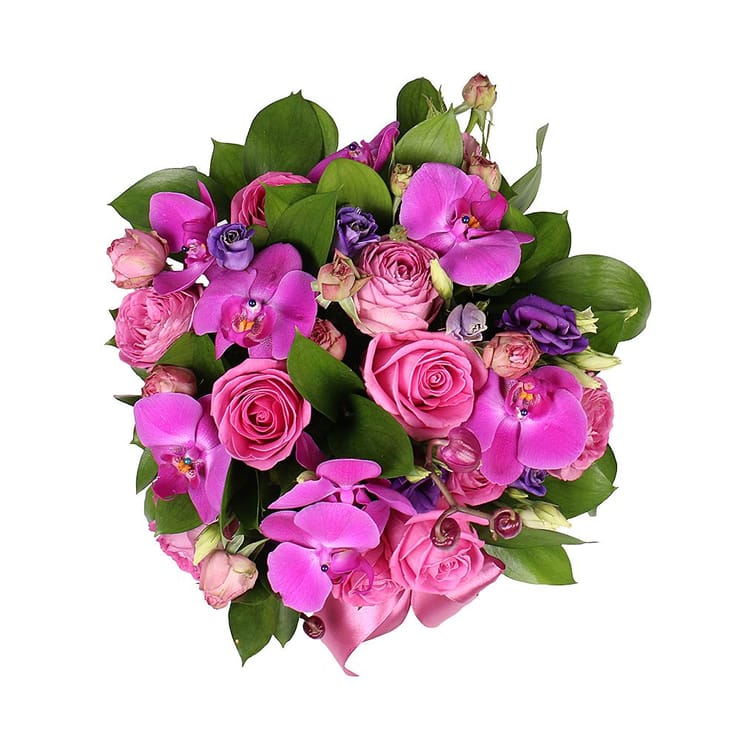 Flower box Famingo – flower delivery in Kirovsk (Ukraine)