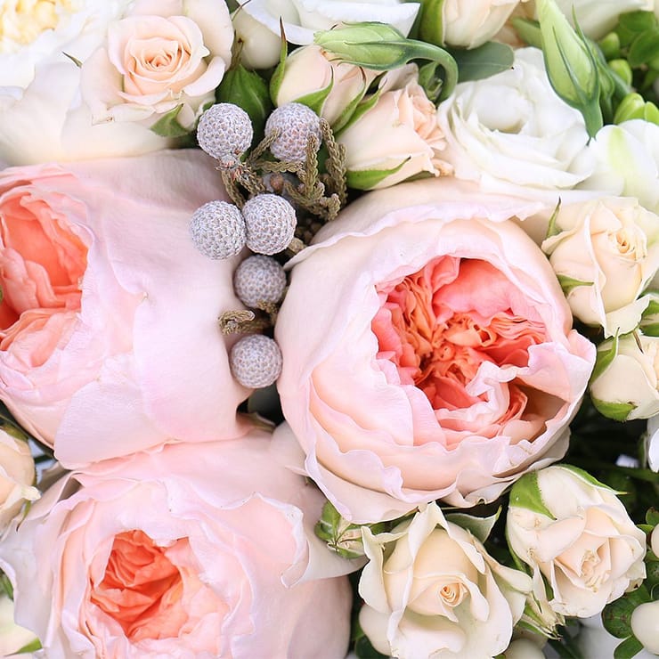 Весільний букет Ніжність танцю – доставка квітів у Миронівка