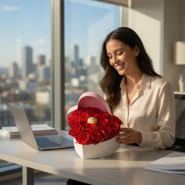 Heart of roses El Toro 15pcs – доставка цветов в Amman