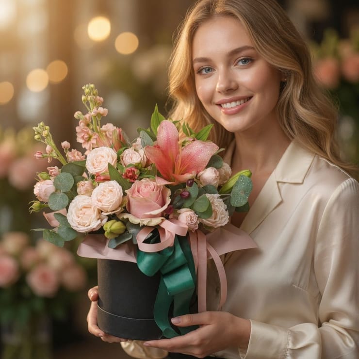 Roses and lilies – доставка цветов в Guangzhou