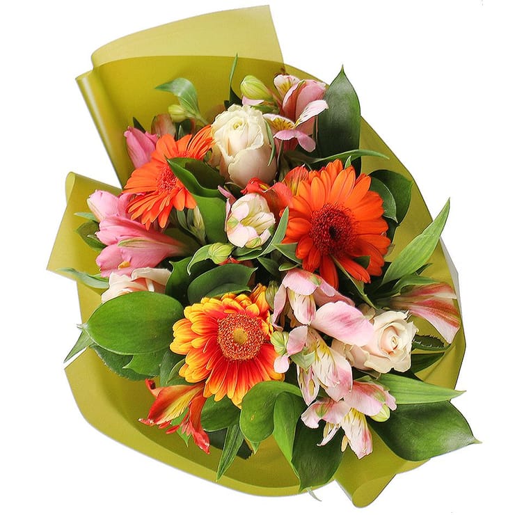 Букет квітів Літній мікс – доставка квітів у Тельманове