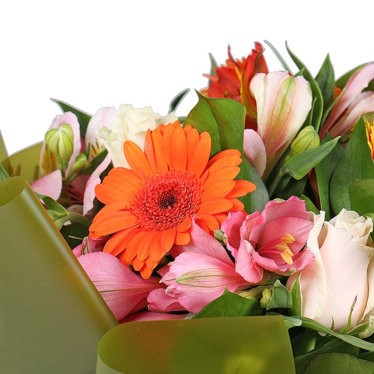 Букет квітів Літній мікс – доставка квітів у Тельманове