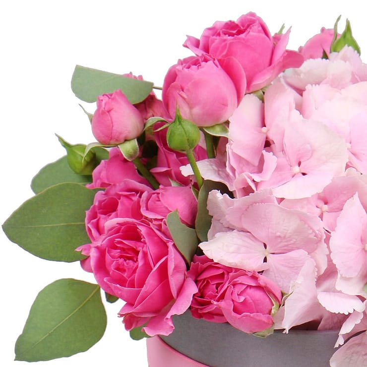 Квіткова композиція Малиновий сорбет – доставка квітів у Аваруа