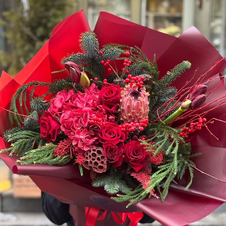 Bouquet №10615 – flower delivery in Malaja Viska