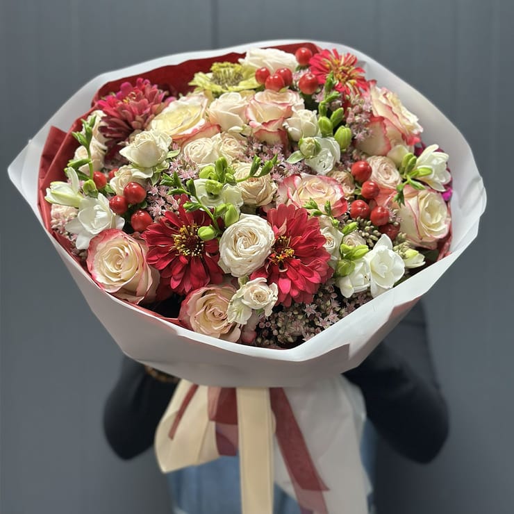 Bouquet #10968 – flower delivery in Russian Polyana