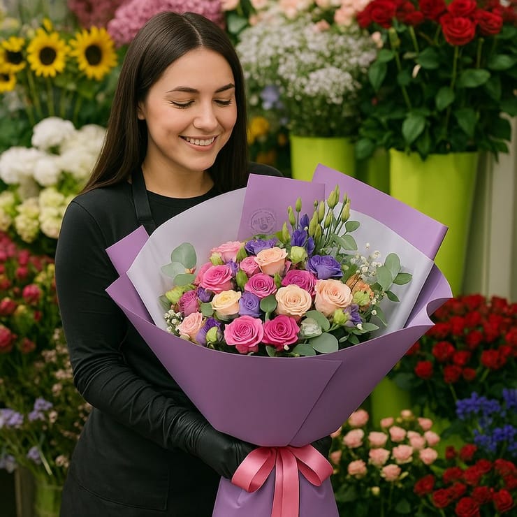 Букет від флориста – доставка квітів у Дублін