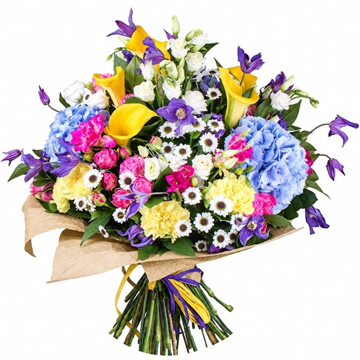 A tune of colors – flower delivery in Echmiadzin