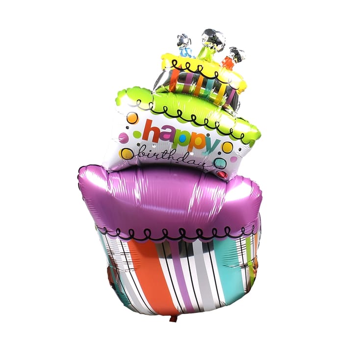 Foil balloon «Happy Birthday», Serravalle