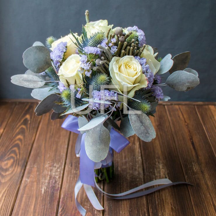 Winter touch – flower delivery in Snovsk (former Schors)