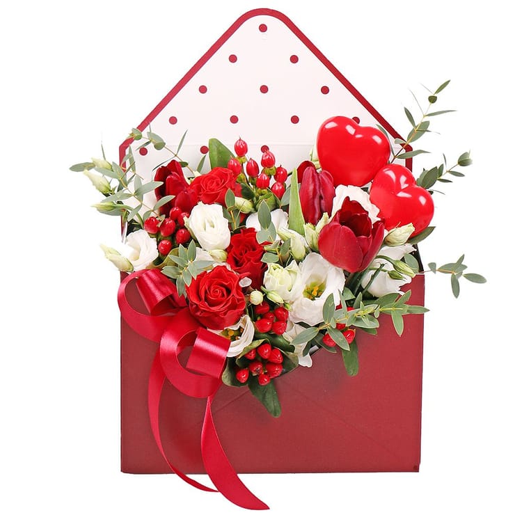 Love letter – flower delivery in Saint-Denis