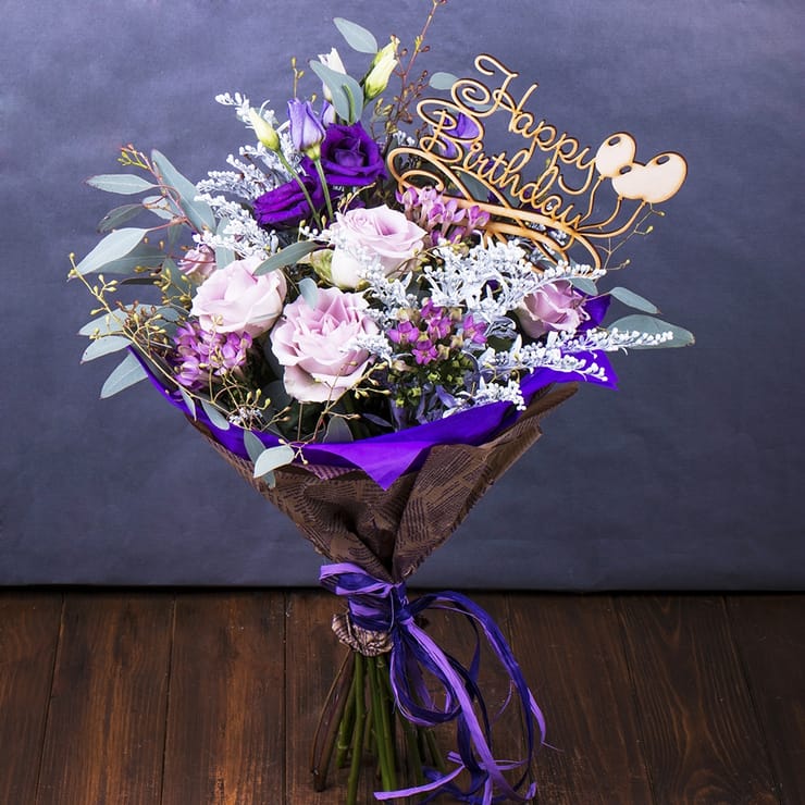 Cute present – flower delivery in Snovsk (former Schors)