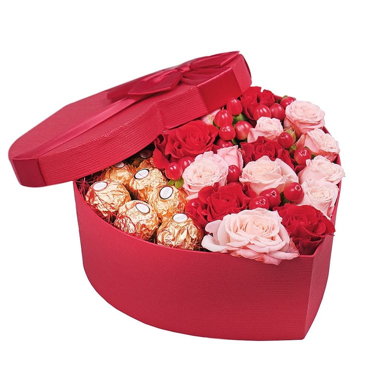 Цветочная композиция моей половинке – доставка цветов в Черневцы