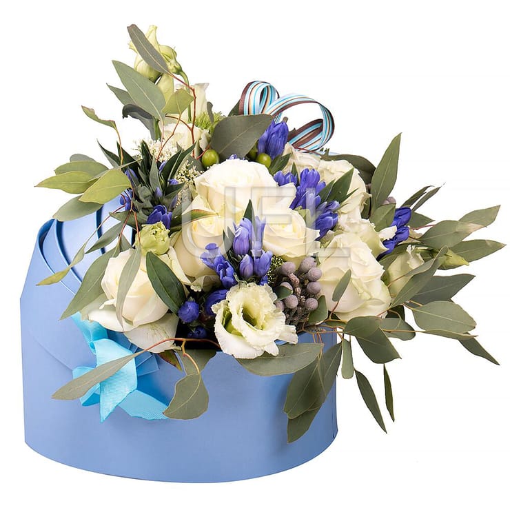 On the birthday boy – flower delivery in Novopokrovka