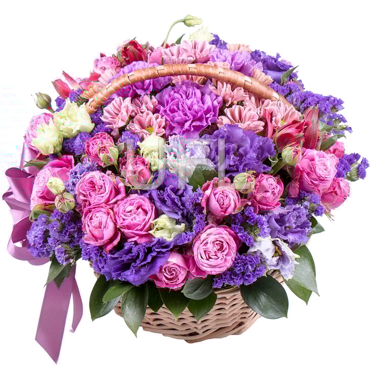 Кошик з квітами – доставка квітів у Анкара