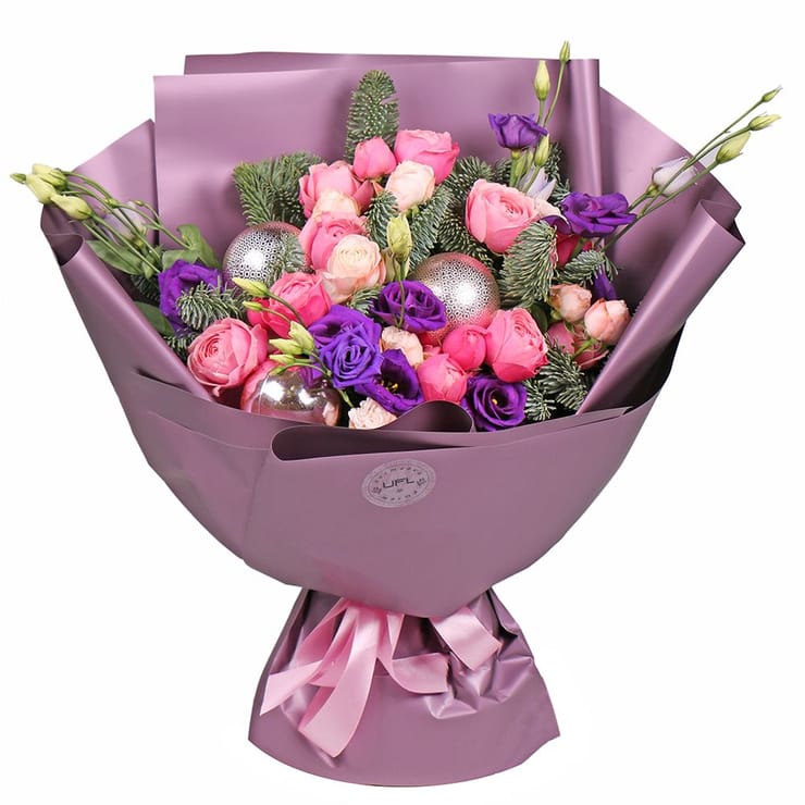 Новорічний букет – доставка квітів у Гавана