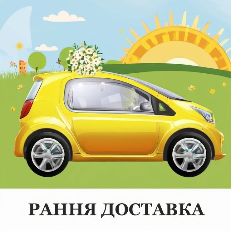 Рання доставка (або не робочий час) – доставка квітів у Збараж